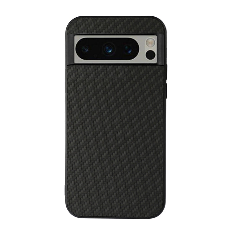 Custodia per telefono in PU con trama in fibra di carbonio, For Google Pixel 8, For Google Pixel 8 Pro
