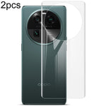 2 pezzi di protezione per la schiena Pnone con film idrogel curvo imak, For Huawei P60 / P60 Pro, For OnePlus Ace 2 / 11R 5G, For OnePlus 11 5G, For OPPO Find X6 5G, For OPPO Find X6 Pro 5G