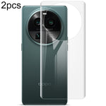 2 pezzi di protezione per la schiena Pnone con film idrogel curvo imak, For Huawei P60 / P60 Pro, For OnePlus Ace 2 / 11R 5G, For OnePlus 11 5G, For OPPO Find X6 5G, For OPPO Find X6 Pro 5G
