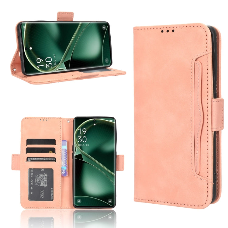 Custodia portafoglio in pelle per OPPO Find X6