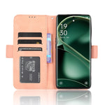 Custodia portafoglio in pelle per OPPO Find X6