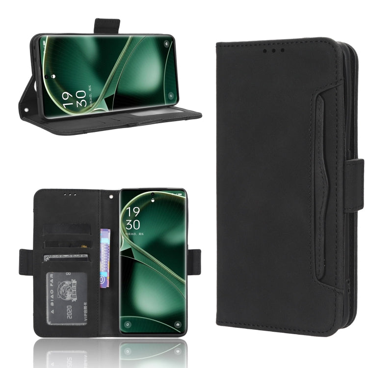 Custodia portafoglio in pelle per OPPO Find X6
