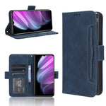 Custodia portafoglio in pelle per OPPO Find X6