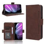 Custodia portafoglio in pelle per OPPO Find X6