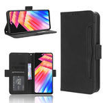 Custodia in pelle con slot carte per Infinix Hot 30