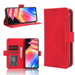 Custodia in pelle con slot carte per Infinix Hot 30
