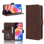 Custodia in pelle con slot carte per Infinix Hot 30