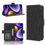 Custodia portafoglio in pelle con slot carte per Xiaomi Redmi Not