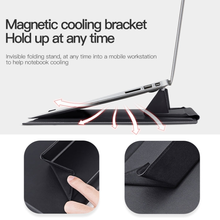 Borsa interna magnetica universale per laptop 13-16 pollici