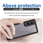 Custodia acrilico TPU per Sony Xperia 1 V