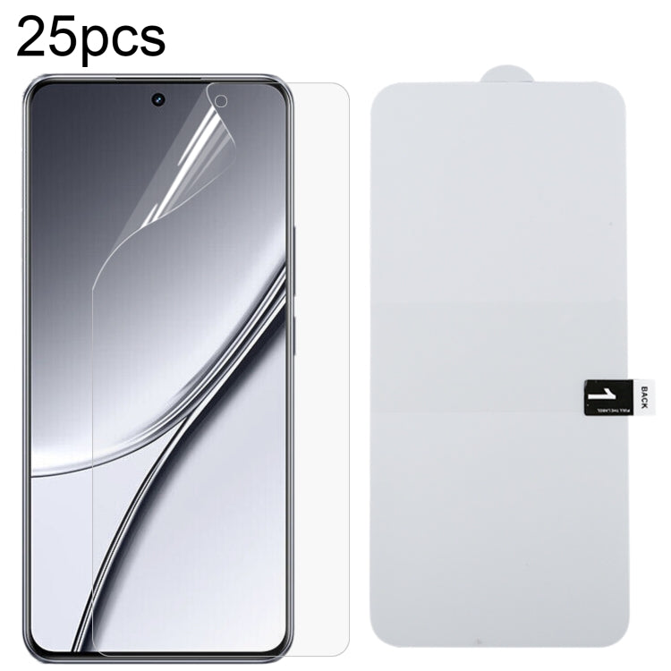 Pellicola idrogel antideflagrante per protezione schermo intero da 25 pezzi, For Realme P4R 5G, For Realme C100i 4G, For Realme C100x 4G, For Realme C100 5G, For Realme C100 4G, For Realme Narzo 100 Lite 5G, For Realme C51s, For Realme C71 India       ...