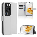Custodia in pelle con trama a diamante per Huawei P60
