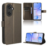 Custodia in pelle con trama a diamante per Huawei P60
