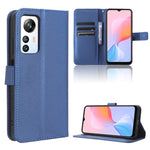Custodia in pelle con trama a diamante per Huawei P60