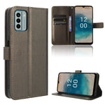 Custodia in pelle con trama a diamante per Nokia C22