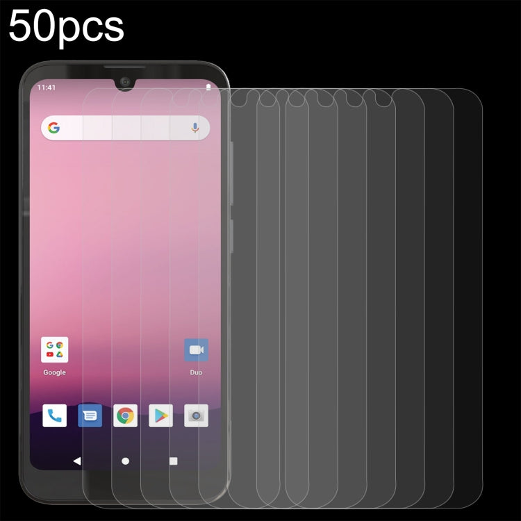 50 pellicole in vetro temperato 0,26 mm 9H 2,5D, For Orbic Q10 4G (50 PCS), For Blackview BV5300 (50 PCS), For Blackview BV5300 Pro (50 PCS), For Itel A18 (50 PCS), For Tecno Camon 20 (50 PCS), For Tecno Camon 20 Pro (50 PCS), For Tecno Pop 5X (50 PCS)