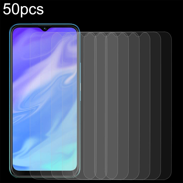 50 pellicole in vetro temperato 0,26 mm 9H 2,5D, For Orbic Q10 4G (50 PCS), For Blackview BV5300 (50 PCS), For Blackview BV5300 Pro (50 PCS), For Itel A18 (50 PCS), For Tecno Camon 20 (50 PCS), For Tecno Camon 20 Pro (50 PCS), For Tecno Pop 5X (50 PCS)