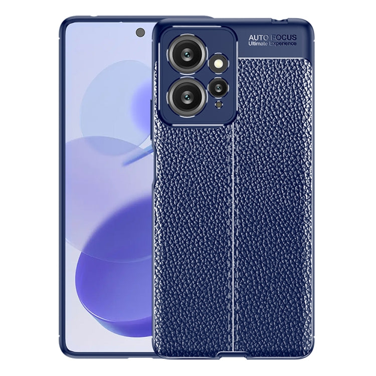 Custodia per telefono in TPU antiurto con texture Litchi, For Xiaomi Redmi Note 12 4G Global, For Honor X50i 5G
