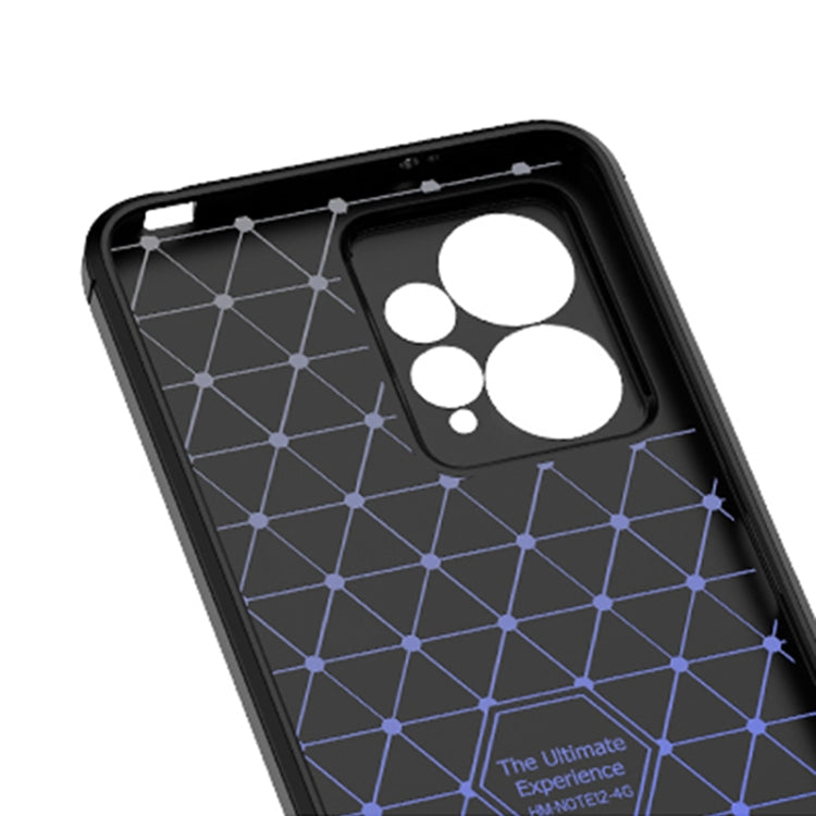 Custodia per telefono in TPU antiurto con texture Litchi, For Xiaomi Redmi Note 12 4G Global, For Honor X50i 5G