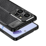Custodia per telefono in TPU antiurto con texture Litchi, For Xiaomi Redmi Note 12 4G Global, For Honor X50i 5G