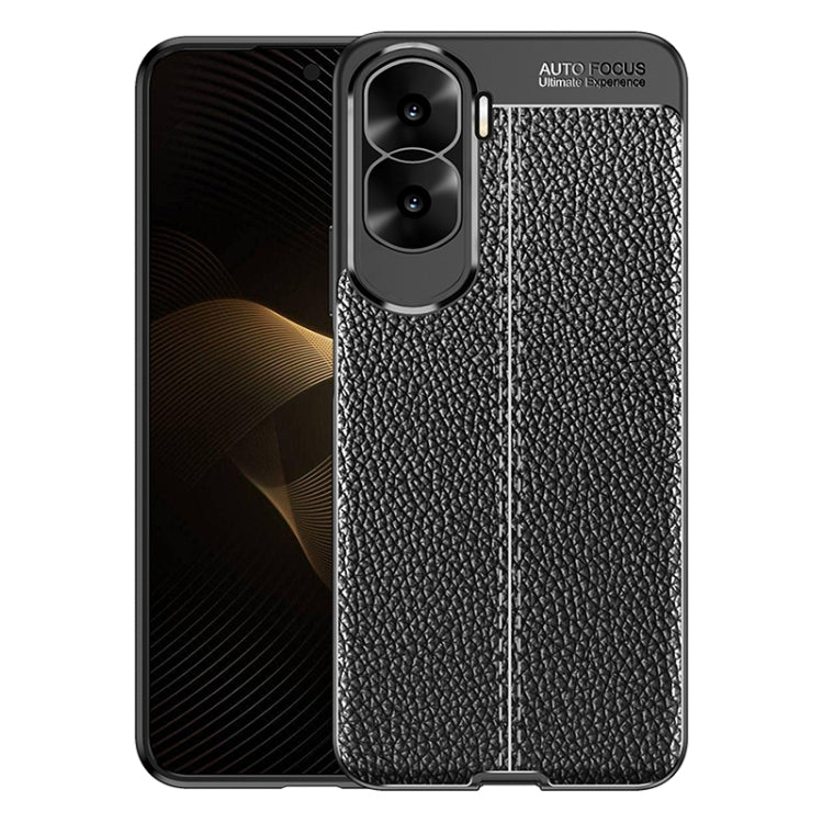 Custodia per telefono in TPU antiurto con texture Litchi, For Xiaomi Redmi Note 12 4G Global, For Honor X50i 5G