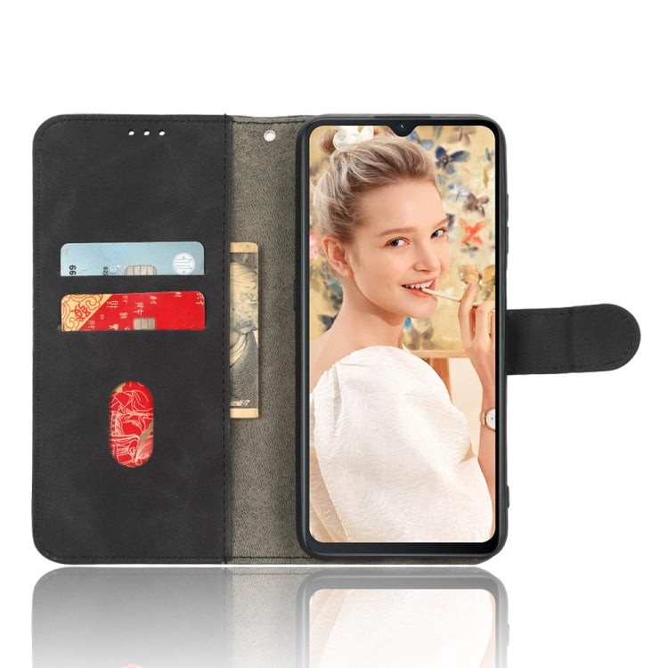 Custodia per telefono in pelle con vibrazione magnetica Skin Feel, For Oukitel  C32, For Sharp MAMORINO6