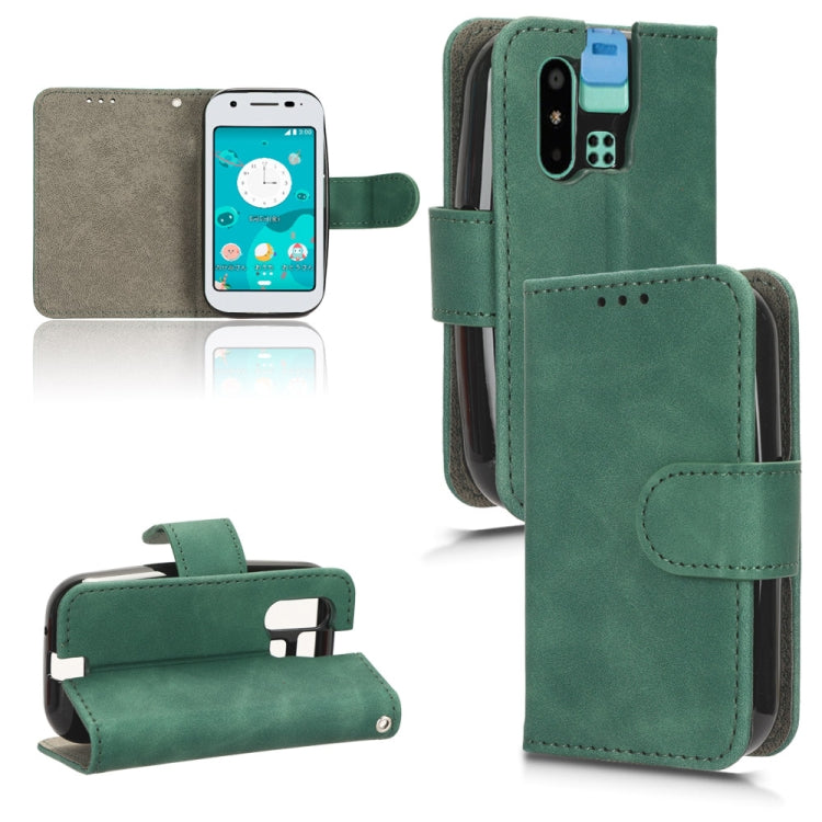 Custodia per telefono in pelle con vibrazione magnetica Skin Feel, For Oukitel  C32, For Sharp MAMORINO6