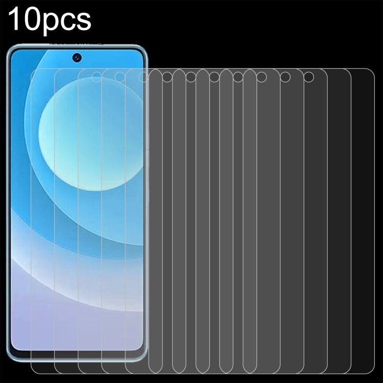Pellicola in vetro temperato 10 pezzi 0,26 mm 9H 2,5D, For Ulefone Note 16 Pro(10 PCS), For Tecno Camon 20 Premier (10 PCS), For Tecno Camon 20 Pro 5G (10 PCS)