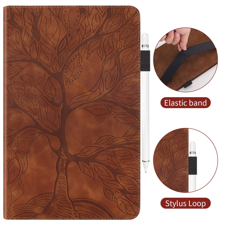 Custodia per tablet orizzontale in pelle a conchiglia orizzontale serie Life Tree, For Amazon Kindle 6 2022, For Xiaomi Pad 6 / Pad 6 Pro