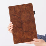 Custodia per tablet orizzontale in pelle a conchiglia orizzontale serie Life Tree, For Amazon Kindle 6 2022, For Xiaomi Pad 6 / Pad 6 Pro