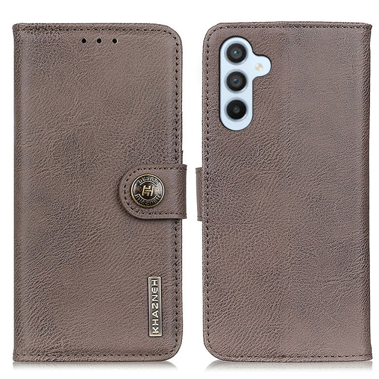 Custodia a conchiglia in pelle per Samsung Galaxy A05s