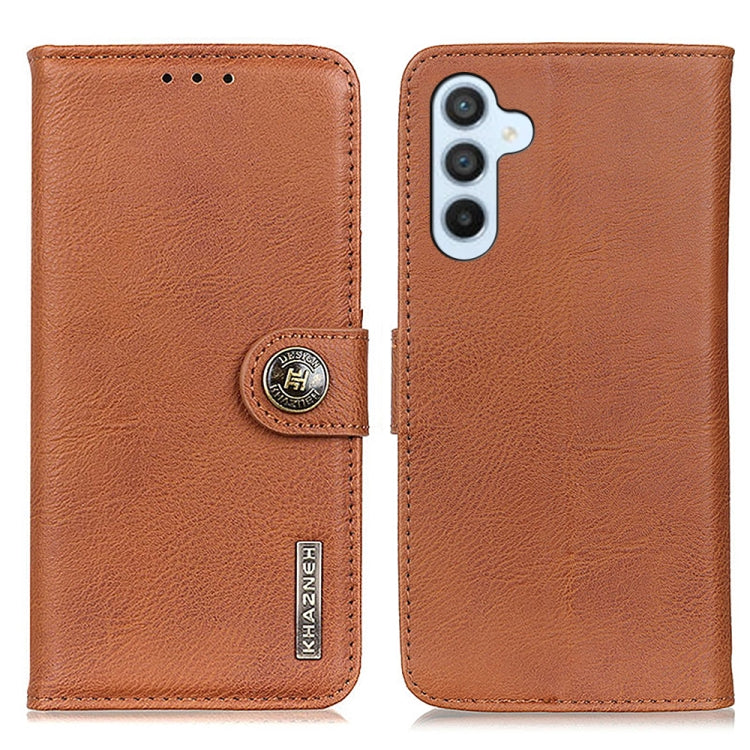Custodia a conchiglia in pelle per Samsung Galaxy A05s