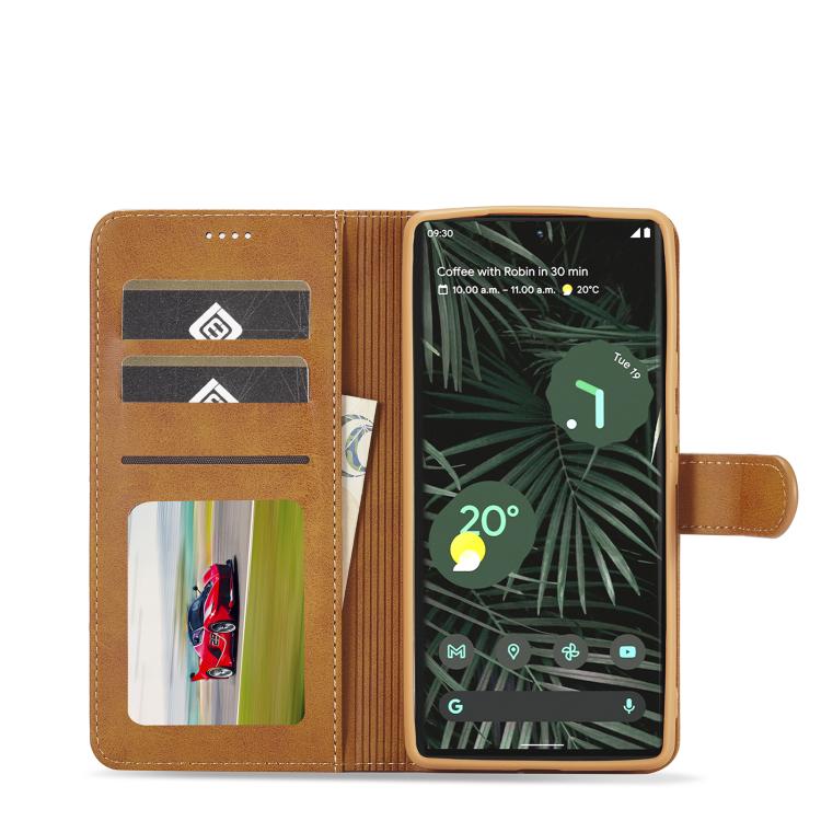 Custodia portafoglio LC.IMEEKE per Google Pixel 6a con supporto - immagine 4
