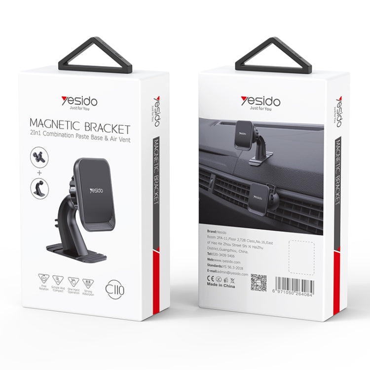 Yesido C110 Staffa magnetica per console auto