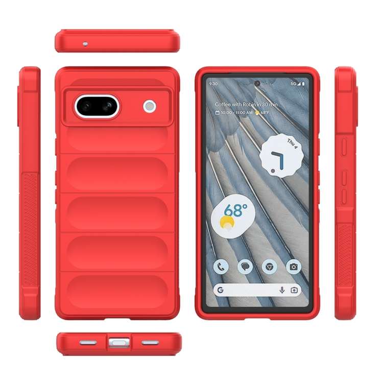 Magic Shield TPU + custodia per telefono in flanella, For Google Pixel 8 Pro 5G, For Google Pixel 8 5G