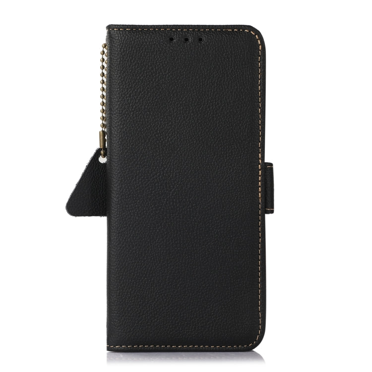 Custodia portafoglio in pelle con RFID per Samsung Galaxy M54