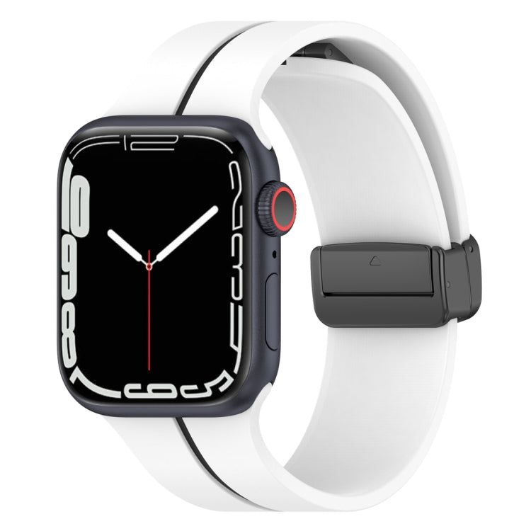 Cinturino in silicone con fibbia pieghevole per Apple Watch 6
