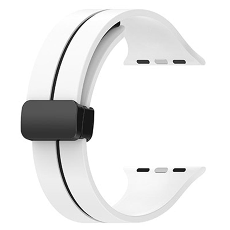 Cinturino in silicone con fibbia pieghevole per Apple Watch 6