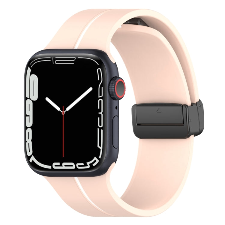 Cinturino in silicone con fibbia pieghevole per Apple Watch 6
