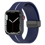 Cinturino in silicone con fibbia pieghevole per Apple Watch 6