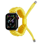Cinturino per orologio elastico in silicone liscio, For Apple Watch 2 42 mm, For Apple Watch 38mm