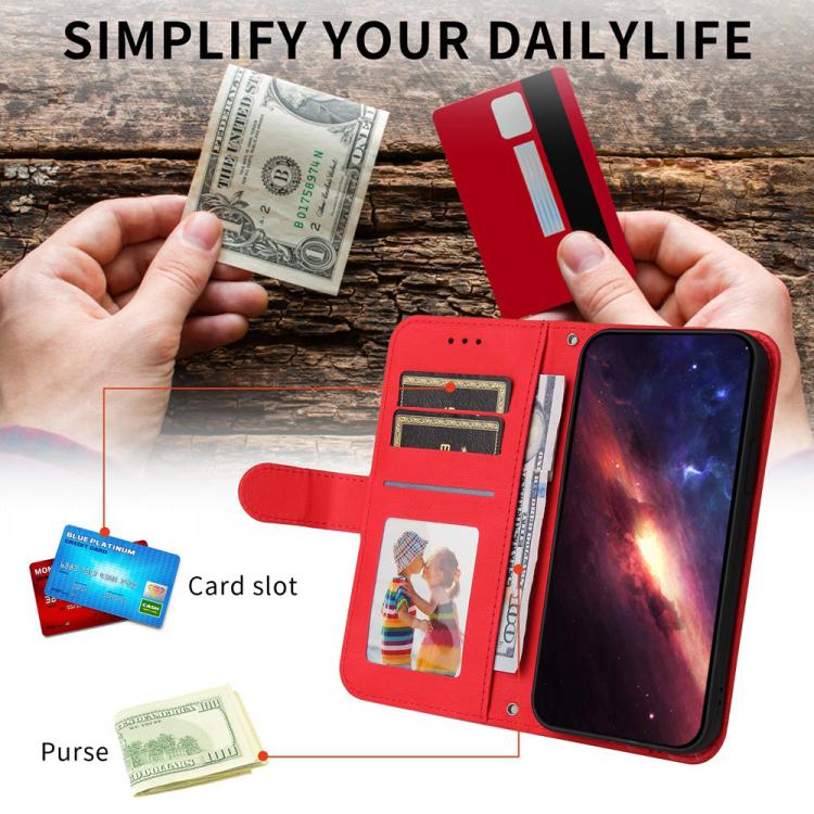 Custodia portafoglio in pelle per Realme 16 Pro+ 5G