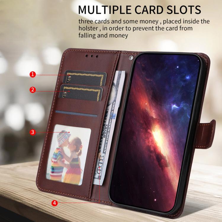 Custodia in pelle a conchiglia per Huawei nova 16