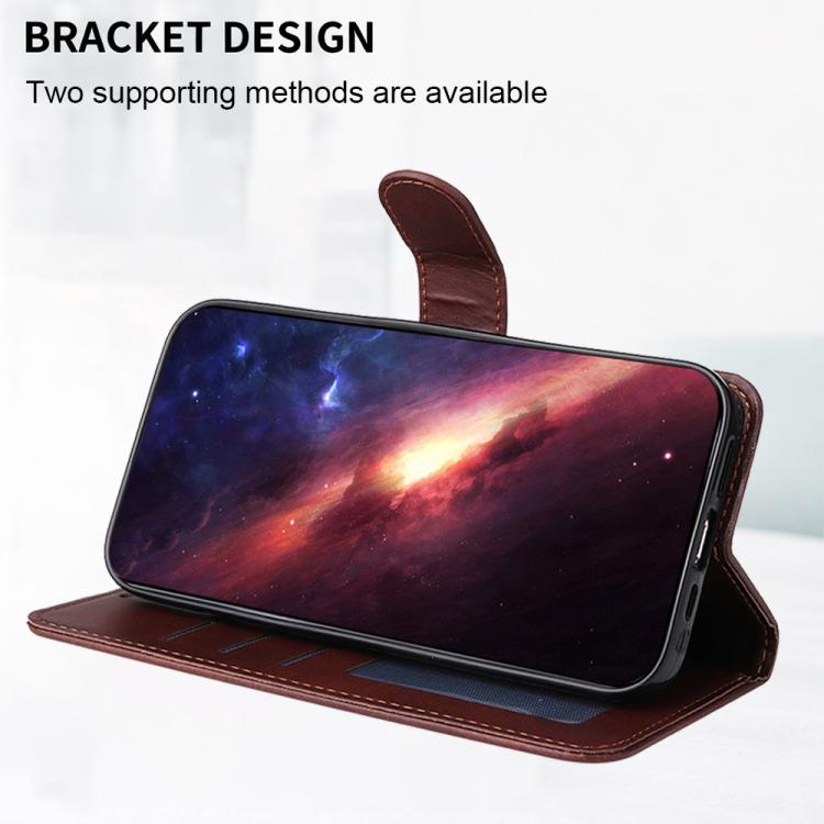 Custodia in pelle a conchiglia per Huawei nova 16