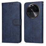 Custodia in pelle a conchiglia per OPPO Find X6