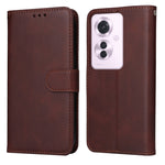 Custodia portafoglio in pelle per OPPO Reno11 5G