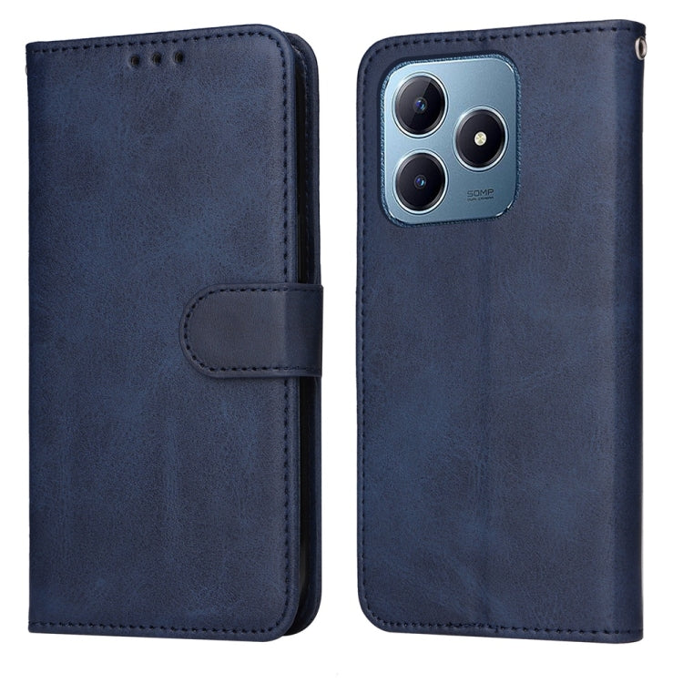 Custodia in pelle a conchiglia per Realme 12 e 12 Pro