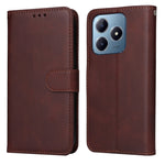 Custodia in pelle a conchiglia per Realme 12 e 12 Pro