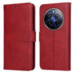 Custodia portafoglio in pelle per Realme 13+