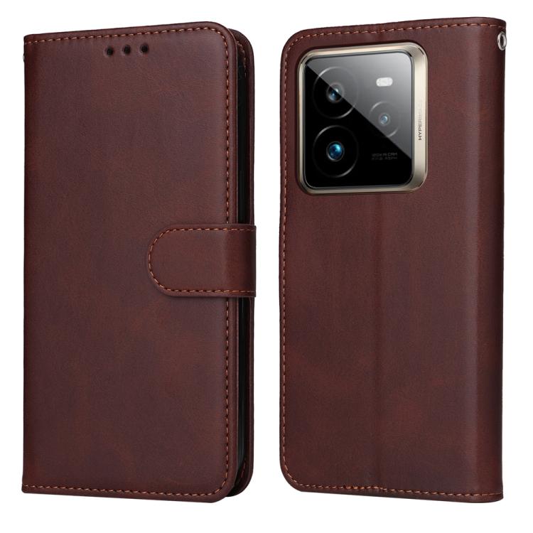 Custodia portafoglio in pelle per Realme 13+